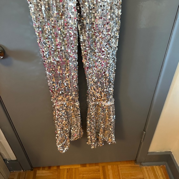 Weissman Showtime Costume Silver Medium Adult - Picture 5 of 8